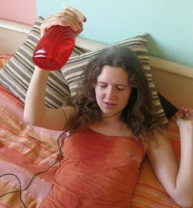 жара