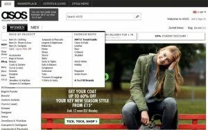 ASOS Интернет магазин