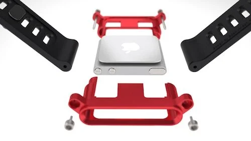 Браслеты, превращающие iPod nano шестого поколения в наручные часы, становятся все более популярными. Хотя их все еще трудно купить в Казахстане по адекватной цене, в онлайне от ассортимента и выбора захватывает дух. 