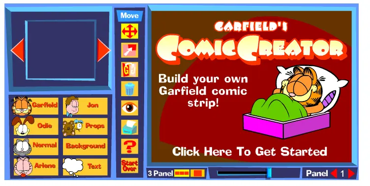 garfild комикс